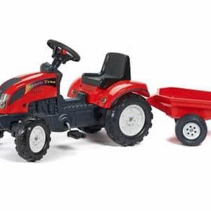 Falk-Ranch-Trac-rode-traptractor-incl.-aanhanger-
